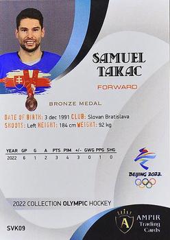 2022 AMPIR Olympic Games (Unlicensed) #SVK09 Samuel Takac Back