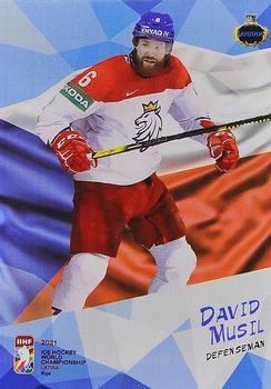 2021 AMPIR IIHF World Championship (Unlicensed) #CZE02 David Musil Front