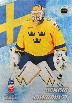 2019 AMPIR IIHF World Championship  (unlicensed) #SWE02 Henrik Lundqvist Front