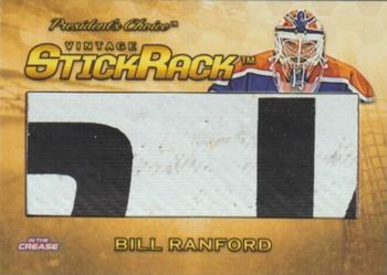 2022 President's Choice In The Crease - Vintage Stick Rack #VSR-27 Bill Ranford Front