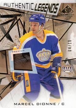 2021-22 SP Game Used - Gold Premium Memorabilia #118 Marcel Dionne Front