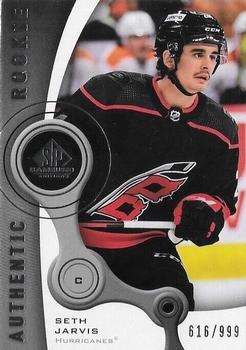 2021-22 SP Game Used - 2005-06 Retro Rookies #R-13 Seth Jarvis Front