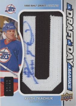 2021-22 SP Game Used - Draft Day Marks Veterans #DDM-KT Keith Tkachuk Front