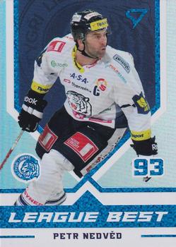 2022-23 SportZoo Tipsport ELH - League Best Limited Blue #LB-14 Petr Nedved Front
