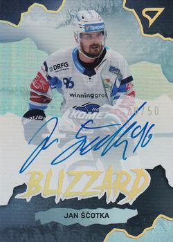 2022-23 SportZoo Tipsport ELH - Blizzard Autographs #BLS-JS Jan Scotka Front