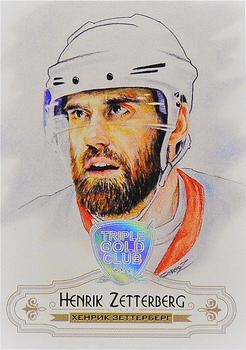 2020 AMPIR Triple Gold Club (Unlicensed) #TGC03 Henrik Zetterberg Front