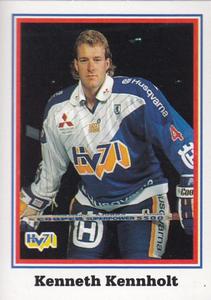 1993-94 Semic Elitserien (Swedish) Stickers #101 Kenneth Kennholt Front