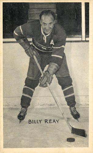 1948-52 Exhibits Canadian - White Border #NNO Billy Reay Front