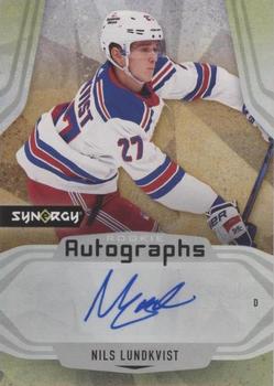 2021-22 Upper Deck Synergy - Autographs Rookies #AR-NL Nils Lundkvist Front