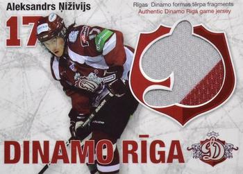 2009-10 Dinamo Riga - O! Karte Jerseys #AN Aleksandrs Nizivijs Front
