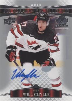 2022-23 Upper Deck Team Canada Juniors - Signatures #111 Will Cuylle Front