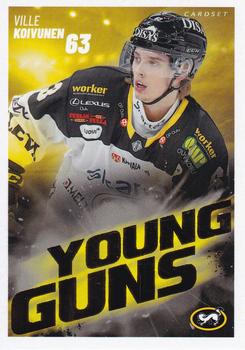 2022-23 Cardset Finland - Young Guns #YG 8 Ville Koivunen Front