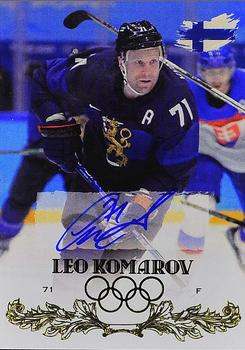 2022 AMPIR Olympic Games (Unlicensed) - Autograph #FIN19 Leo Komarov Front