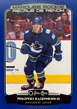 2022-23 O-Pee-Chee - Blue Border #579 Andrei Kuzmenko Front