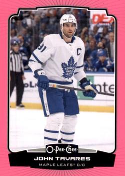 2022-23 O-Pee-Chee - Neon Pink Border #56 John Tavares Front