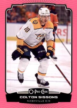 2022-23 O-Pee-Chee - Neon Pink Border #294 Colton Sissons Front