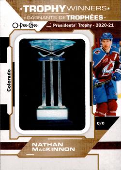2022-23 O-Pee-Chee - Patches #P-11 Nathan MacKinnon Front