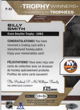 2022-23 O-Pee-Chee - Patches #P-43 Billy Smith Back