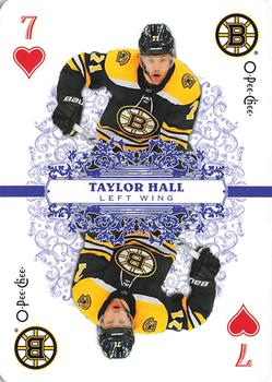2022-23 O-Pee-Chee - Playing Cards #7♥ Taylor Hall Front