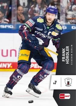 2022-23 Playercards (DEL) #29 Frank Hördler Front