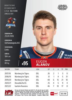 2022-23 Playercards (DEL) #198 Eugen Alanov Back