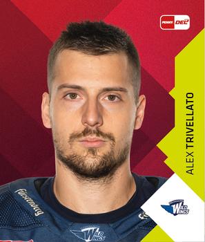 2022-23 Playercards Stickers (DEL) #296 Alex Trivellato Front