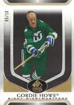 2020-21 SP Signature Edition Legends - Black #301 Gordie Howe Front