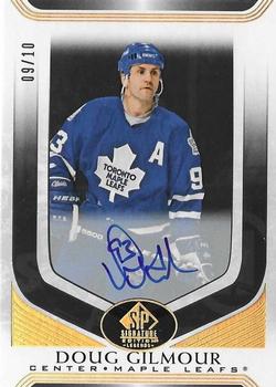 2020-21 SP Signature Edition Legends - Black #309 Doug Gilmour Front