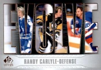 2020-21 SP Signature Edition Legends - Evolve #E-7 Randy Carlyle Front