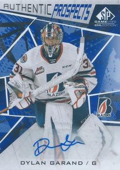 2021-22 SP Game Used CHL - Autographs Blue #30 Dylan Garand Front
