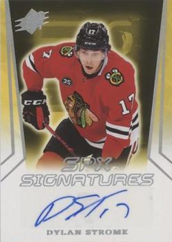 2021-22 SPx - SPx Signatures #SPX-DS Dylan Strome Front