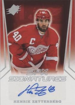 2021-22 SPx - SPx Signatures #SPX-HZ Henrik Zetterberg Front