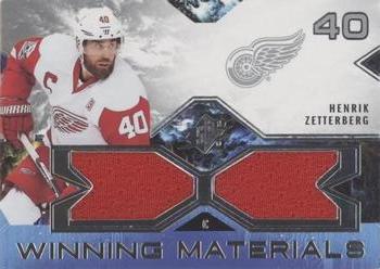 2021-22 SPx - Winning Materials #WM-HZ Henrik Zetterberg Front