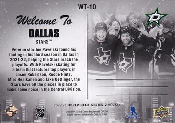 2022-23 Upper Deck - Welcome To... #WT-10 Dallas Stars Back