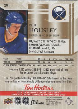 2023 Upper Deck Tim Hortons Legends #29 Phil Housley Back