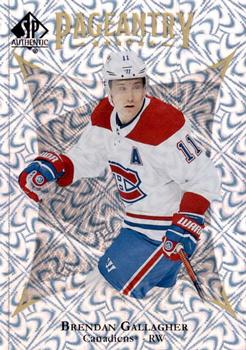 2021-22 SP Authentic - Pageantry #P-6 Brendan Gallagher Front