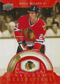 2022-23 Upper Deck Trilogy - Generations Red #TG-7A Doug Wilson Front