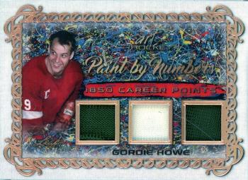 2022 Leaf Art of Hockey - Paint By Numbers Bronze Spectrum Holofoil #PBN-10 Gordie Howe Front