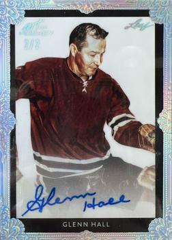 2022 Leaf Art of Hockey - Silver #BA-GH2 Glenn Hall Front