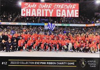 2022-23 AMPIR EV Zug (Unlicensed) - Pink Ribbon Charity Game #12 Jan Kovar Back