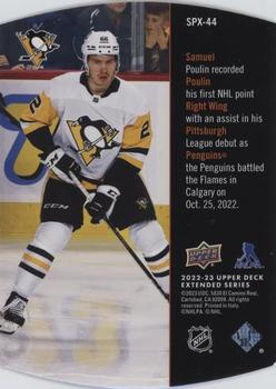 2022-23 Upper Deck - 1997-98 SPx Retro #SPX-44 Samuel Poulin Back