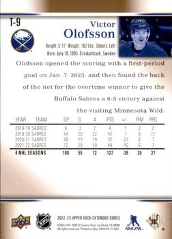 2022-23 Upper Deck - 2007-08 Upper Deck Retro #T-9 Victor Olofsson Back