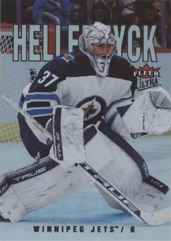 2021-22 Ultra - Rainbow Foil #90 Connor Hellebuyck Front