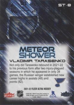 2021-22 Ultra - Meteor Shower #ST-8 Vladimir Tarasenko Back