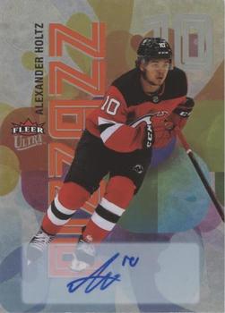 2021-22 Ultra - Pizzazz Autographs #PZ-16 Alexander Holtz Front