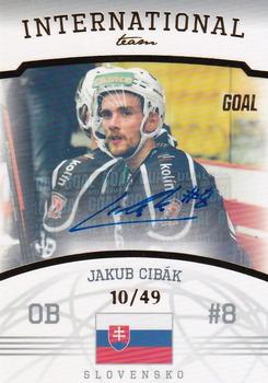 2022-23 Goal Chance Liga Serie 2 - International Team Autograph #IT-07 Jakub Cibak Front