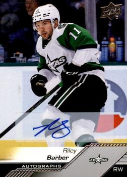 2022-23 Upper Deck AHL - Autographs #82 Riley Barber Front