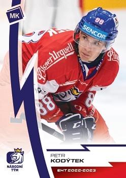 2022-23 Moje karticky Czech Ice Hockey Team #9 Petr Kodytek Front