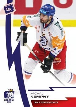 2022-23 Moje karticky Czech Ice Hockey Team #14 Michal Kempny Front