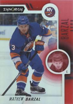 2022-23 Upper Deck Synergy - Red #11 Mathew Barzal Front